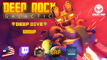 Deep Rock Galactic — 2x Enemies Twitch Integration Mod Group Deep Dive [Week 82] (Hunter