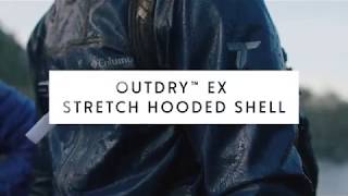 outdry ex stretch hooded shell