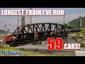 Longest Train I've Ran - 59 cars thumbnail