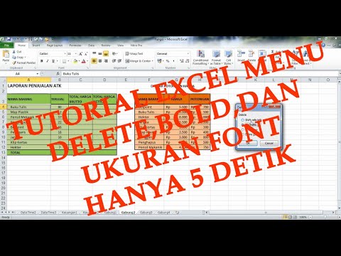 TUTORIAL MS.EXCEL TERBARU