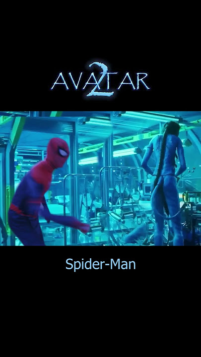 Really !! Spider-Man In Avatar-2  movie 😂😂 2022 best funny tiktok video #shorts