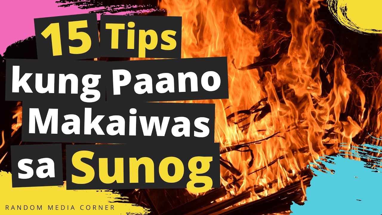 Paano Maiiwasan Ang Sunog Sa Bahay - salot baha