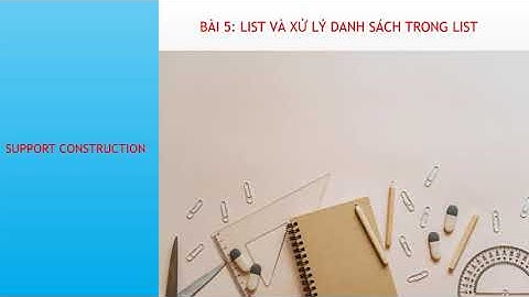DYNAMO BASIC | Bài 5: LIST và xử lý danh sách trong LIST