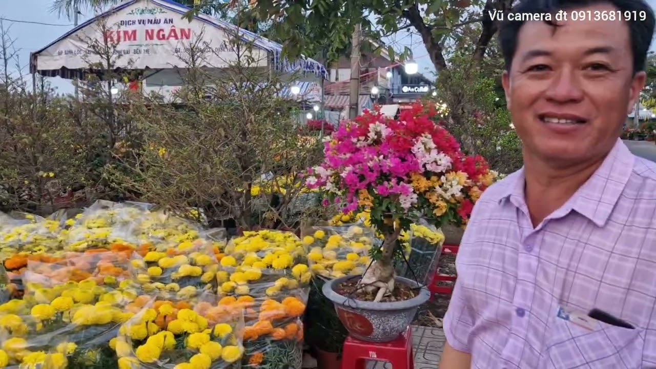 Chợ Hoa Xuân Bình Đại 2026