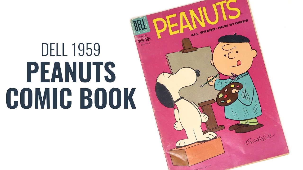 Snoopy Charlie Brown 1959 Dell Peanuts Comic Book 1015 Collectpeanuts Com Youtube