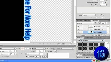 [Tutorial] How to make a YT Beta Background using Adobe Fireworks CS4