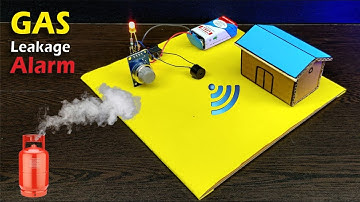 LPG Gas Leakage Detector Project|| Gas Leakage Alarm 🚨 || Best Science Working Project|| MQ2 Sensor