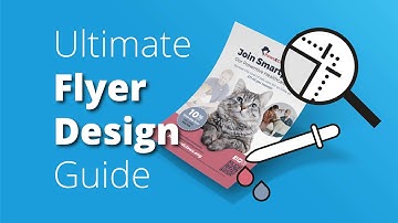 How To Design Flyers & Leaflets From Concept To Print - Tutorial