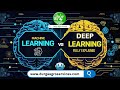 Deep Learning vs Machine Learning Explained || #DurgaAgroServices