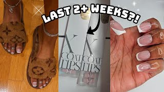 Budget Beauty: Press On Nails & Toe Nails Step-by-Step
