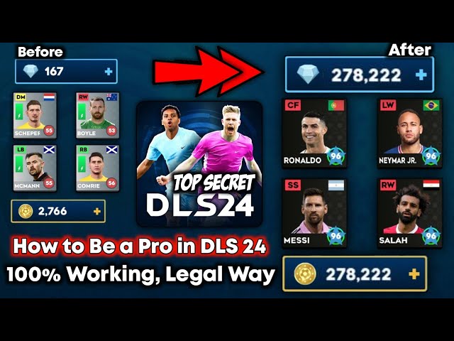 DLS 24 Trick!! • Make A Pro/Maxed Team in Dream League Soccer 2024 • Full Analytical Guidelines class=