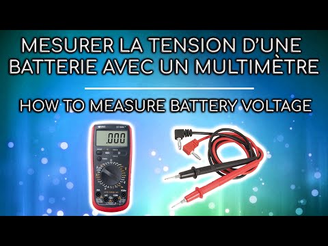 [COURS] Comment mesurer la tension d&rsquo;une batterie ?