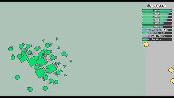 Diep.io 6 Factories / Green team multiboxing (4TDM)