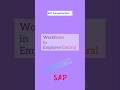 l Workflows in Employee Central l Success Factors l