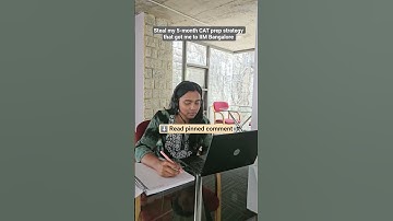 The 5 month CAT prep strategy that works #cat2025 #strategy #iim #mba #examprep #cat