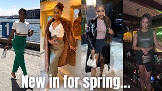 *Huge* ZARA , H&amp;M SPRING HAUL! | Spring trends and Classic Pieces