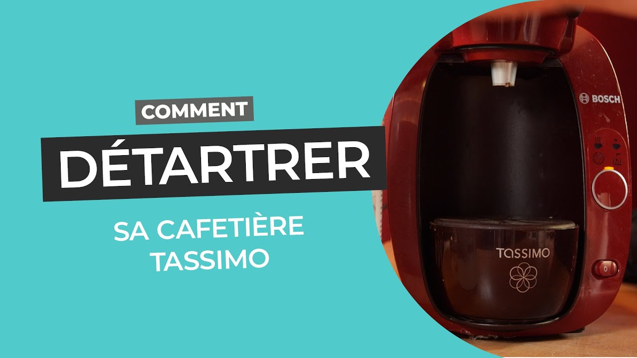 Comment détartrer sa cafetière Tassimo ? - YouTube