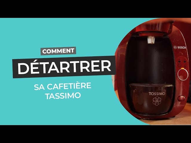 Comment détartrer sa cafetière Tassimo ? 