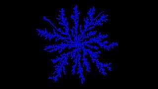 Brownian tree in C