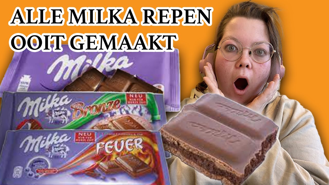 IK KOCHT ALLE MILKA REPEN UIT DE SUPERMARKT Milka Repen Testen ik-kocht-alle-milka-repen-uit-de-supermarkt-milka-repen-testen