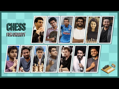 CHESS FOR CHARITY ft. VISWANATHAN ANAND, YUZVENDRA CHAHAL