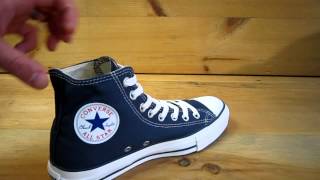 converse all star navy hi