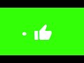 YouTube Like Button Animation Green Screen Effects