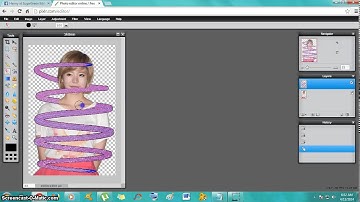 +How to make a Swirl edit using pixlr