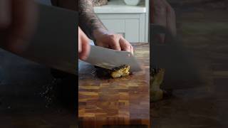 Wicked steaks made from mushrooms.  Full video on our channel #wickedkitchen #shorts