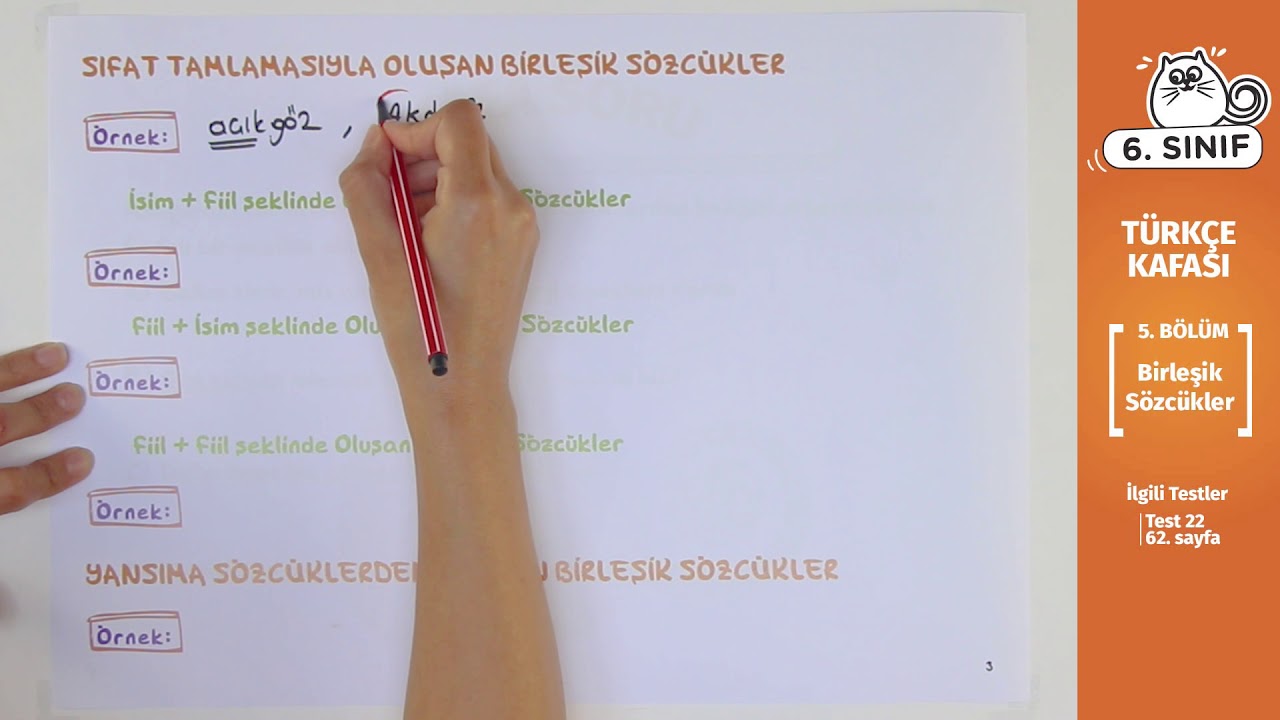 Birleşik Kelime Nedir 6 Sınıf