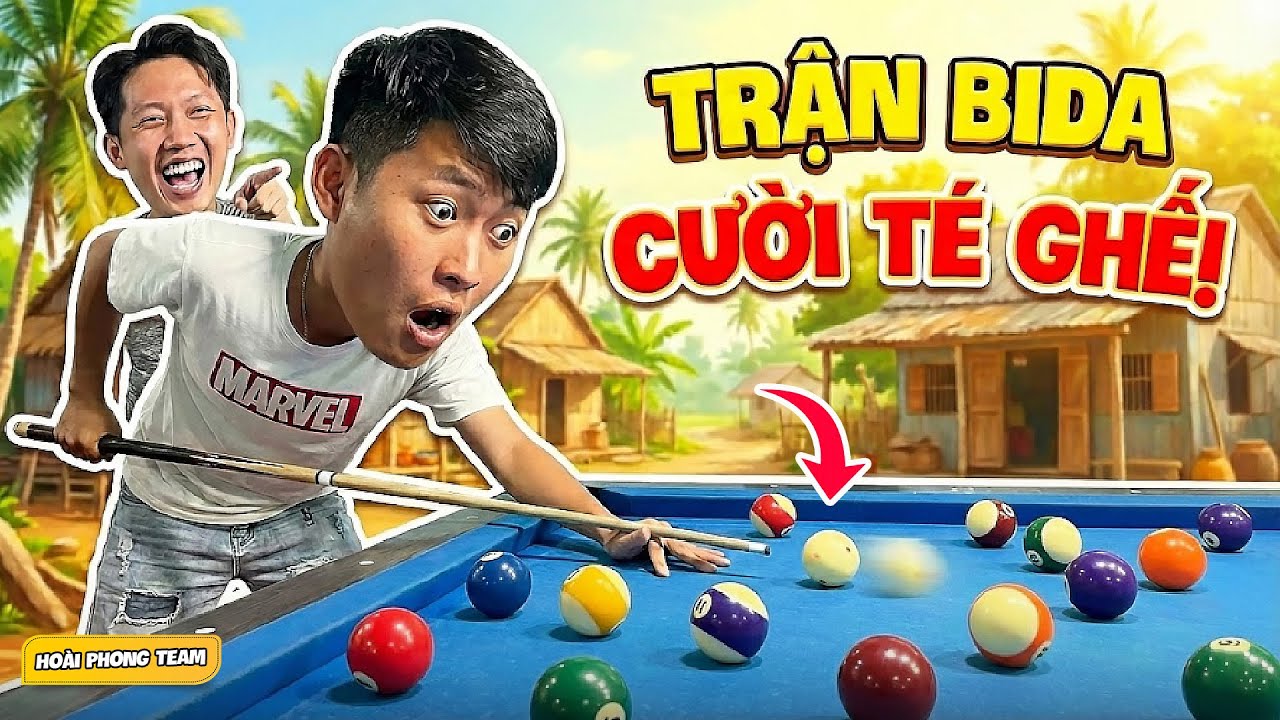 Kèo Bida Căng Cực Khiến Anh Em Chơi Khô M.á.u Cười Lăn Lóc | Team Hoài Phong TV