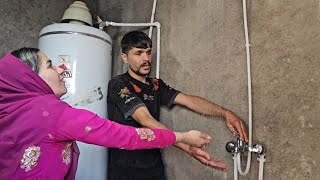 Ali Agha and Zarigol's lovemaking while working and building the bathroom of their dream house🥰😘😘🥰