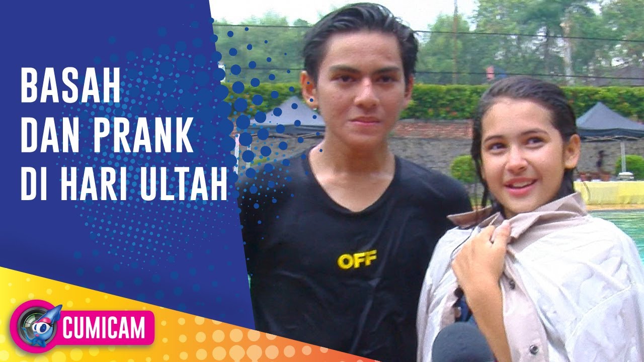 Surprise Ulang Tahun ke-15, Rey Bong Didorong Sahabat ke Kolam Renang, Basah Tapi bahagia - Cumicam