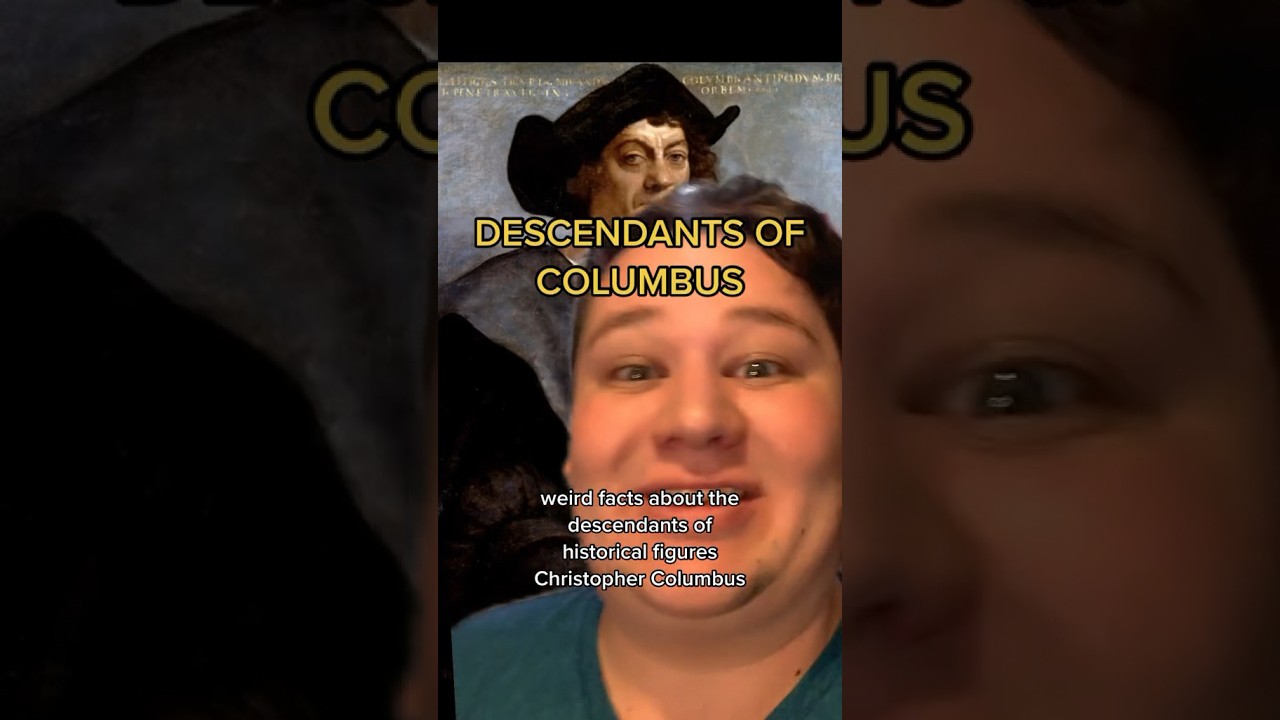 DESCENDANTS OF CHRISTOPHER COLUMBUS GOT POPPED 