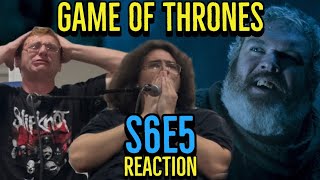 HODOR!! NO!! | Game of Thrones S6E5 | The Door | REACTION