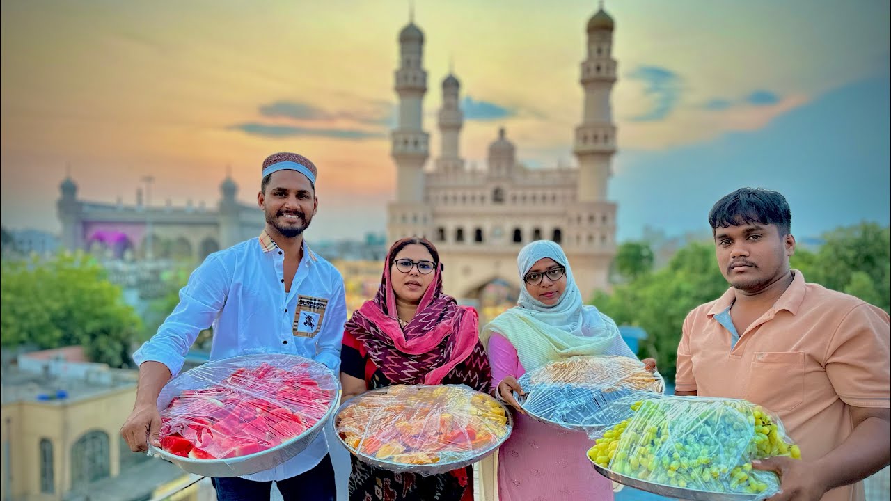 KIRAK KHALA KI IFTARI || CHARMINAR || RAMZAN SPECIAL EPISODE 2025 || OLD CITY PRIYAREDDYTIKTOK ||