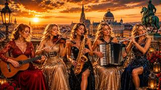 Magical Luxury Vienna Sunset | Flamenco Guitar, Violin, Saxophone & Irish Flute