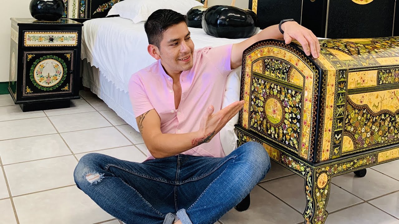 El arte prehispánico universal de Olinalá CAPITAL DE LA LACA, jícaras, muebles, paneras y cajitas