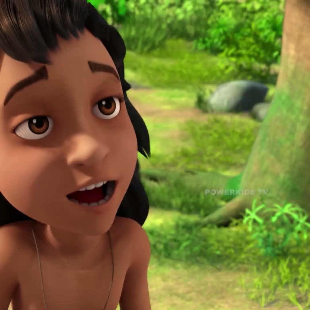 KAA KA BHAI #powerkidsshorts #junglebook #mowgli #junglebookinhindi #baloo