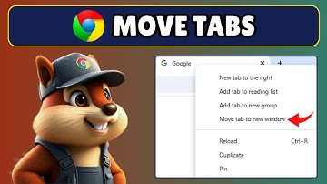 How to Move Tab from One Window to Another in Google Chrome on PC or Laptop