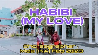 HABIBI (MY LOVE) - Line Dance [Beginner] Choreographer : Mida (INA) Feb 2023