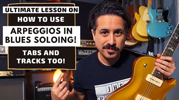 Blues Arpeggio Guitar Lesson! Learn Dominant 7 Arp...