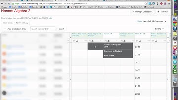 Haiku Gradebook Tips