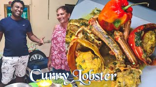 Curry Lobster and Roti