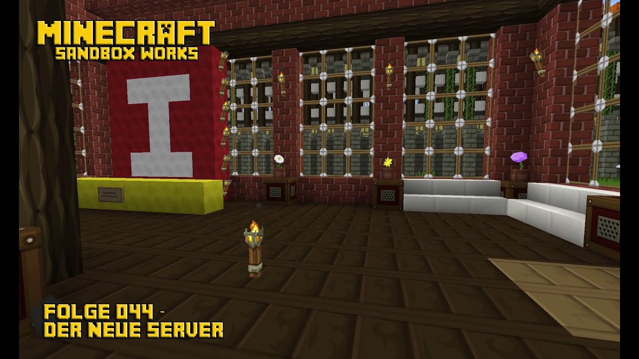 Let´s Play Minecraft Sandbox [HD+] #044 - Der Neue Server - YouTube