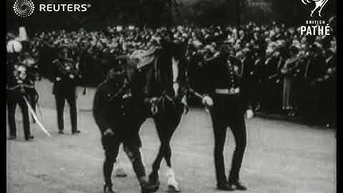 Funeral of Earl Ypres (1925)