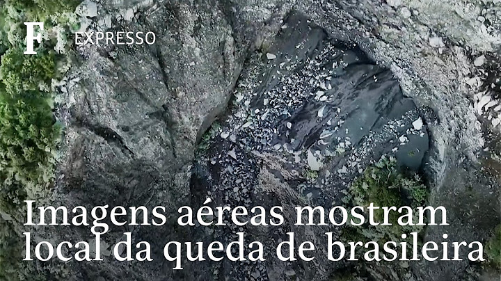 Imagens captadas com drone mostram local onde estava corpo de brasileira