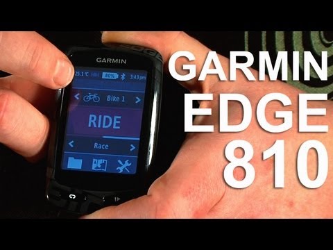 Garmin Edge 810 - First Impressions