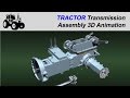 Traktör (#2) Transmisyon Montajı 3D Animasyon