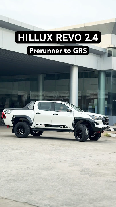 Revo 2.4 to GRS #toyota #automobile #offroad #grsport